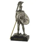 Greek Warrior metal statue
