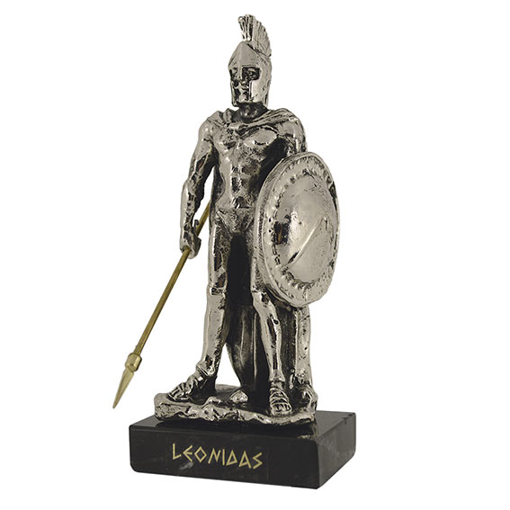 Leonidas Metal statue