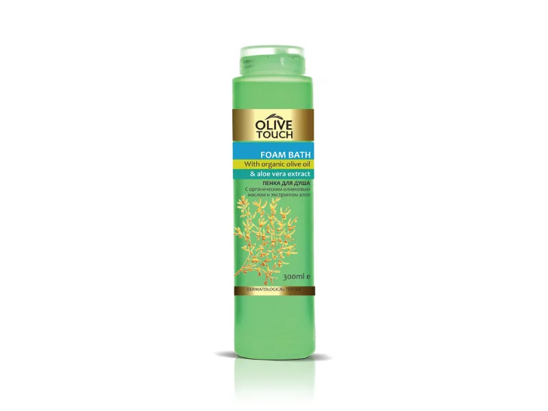 shower gel with organic Olive oil
