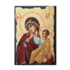 Virgin Mary Paramythia Orthodox icon on canvas and wood