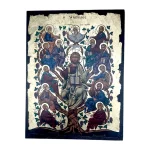 Christ the True Vine Orthodox icon on canvas and wood