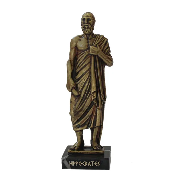 Hippocrates Metal statue - Image 3