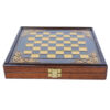 Chess set in wooden box with 22cm