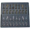 dyskobolos metal chess pieces   height 4,1 cm