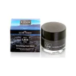 Black Lava Effect Scrubbing Face Mask